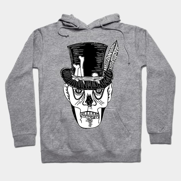 Baron Samedi Hoodie by loveandnate